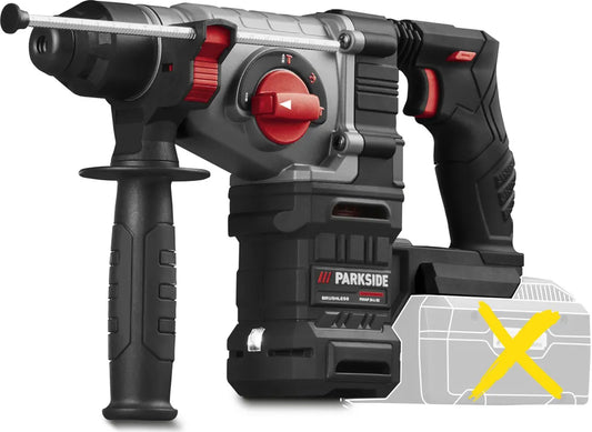 🛠Κομπρεσέρ - Σφυρί Μπαταρίας 20V PARKSIDE PERFORMANCE® »PKHAP 20-Li B2 - A1 & PPAKH 20-Li A1, χωρίς μπαταρία και φορτιστή