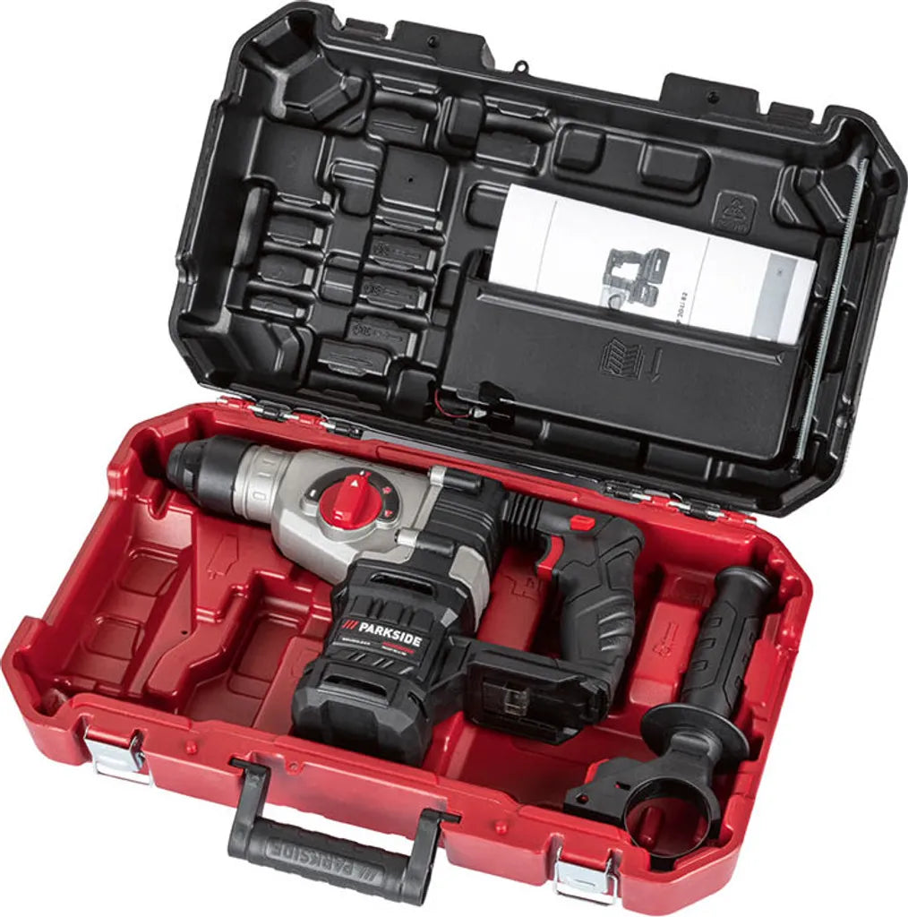 🛠Κομπρεσέρ - Σφυρί Μπαταρίας 20V PARKSIDE PERFORMANCE® »PKHAP 20-Li B2 - A1 & PPAKH 20-Li A1, χωρίς μπαταρία και φορτιστή
