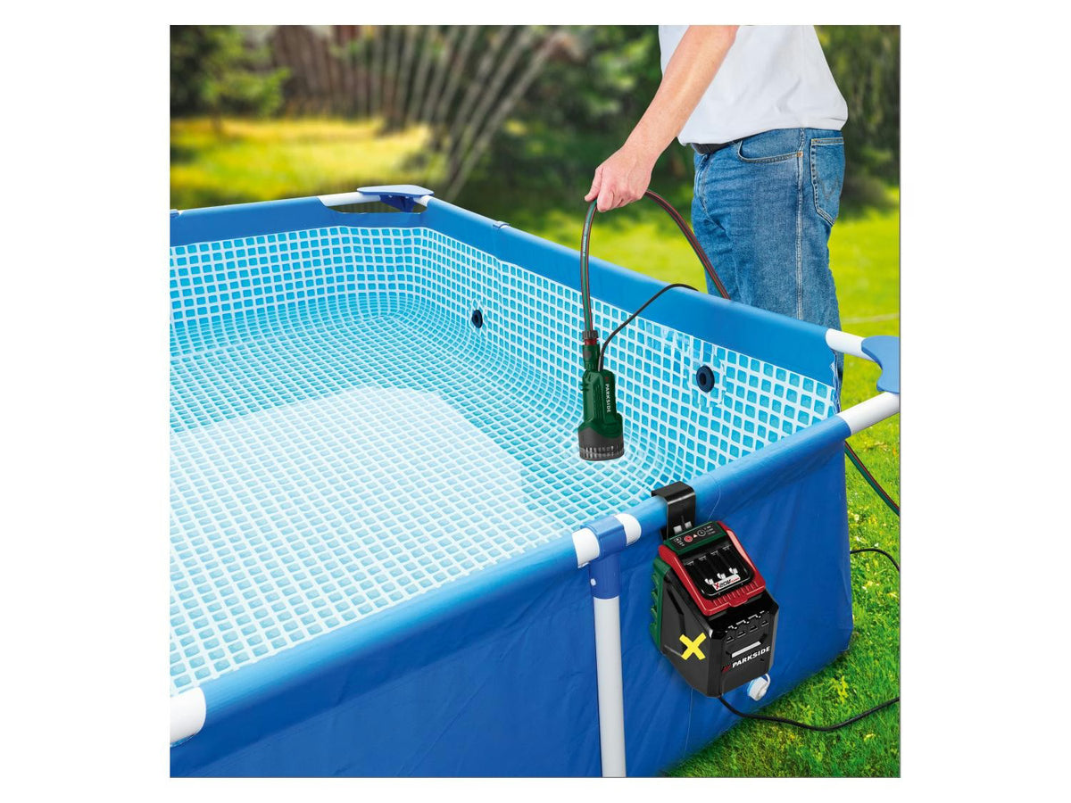 PARKSIDE® PRPA 20-Li B3 – Επαναφορτιζόμενη Αντλία Βρόχινου Νερού 20V, 2.000 L/h, 2 Bar