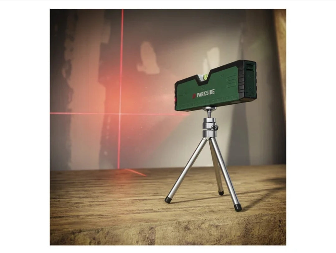 〽️ Αλφάδι Λέιζερ PARKSIDE® & »PLW A5«, με cross line και line laser