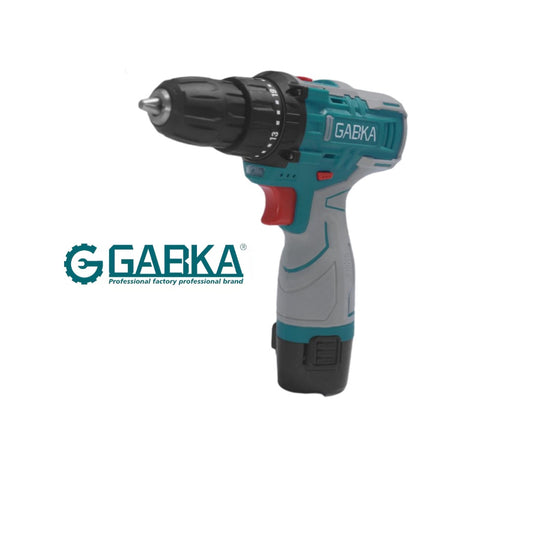 🔧 GABKA® Δραπανοκατσάβιδο Μπαταρίας 12V GA-88118A με 1 Μπαταρία & Φορτιστή