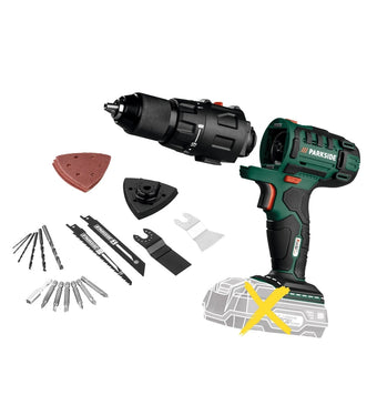 compare product 🛠 Πολυεργαλείο Επαναφορτιζόμενο PARKSIDE®️ 20V PKGA 20-li C2 Χωρίς μπαταρία, χωρίς φορτιστή!!