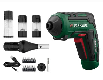 compare product 🛠 Σετ κατσαβιδιών μπαταρίας PARKSIDE® 4 V »PAS 4 D7«, με 4 εξαρτήματα BBQ