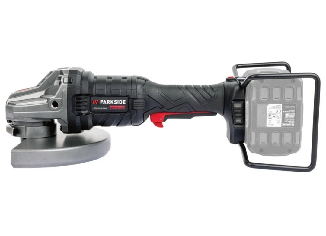🛠 Επαναφορτιζόμενος Γωνιακός Τροχός PARKSIDE PERFORMANCE® 40 V »PWSAP 40-Li A1«, χωρίς μπαταρία και φορτιστή!!