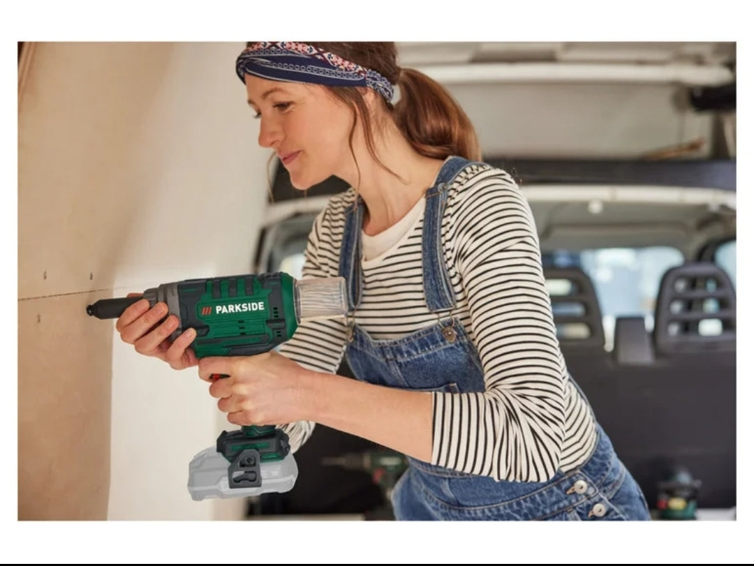 🛠 PARKSIDE® 20 V Επαναφορτιζόμενος Περτσιναδόρος "PABNSG 20-Li A1", χωρίς μπαταρία και φορτιστή