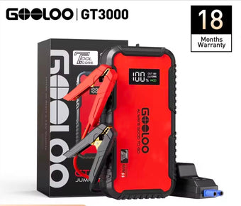 compare product Εκκινητής Μπαταρίας 12V 3000A & Power Bank 65W GOOLOO GT3000 3000A