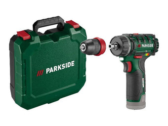 compare product PARKSIDE® PBSA 12 F5 – Επαναφορτιζόμενο Δραπανοκατσάβιδο 12V 28Nm
