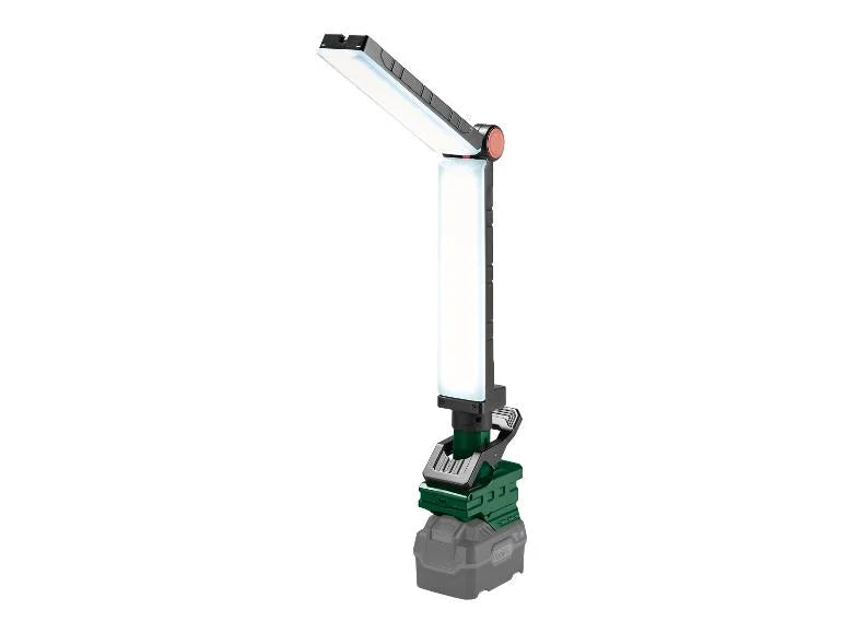 🔦 PARKSIDE® Επαναφορτιζόμενος φωτισμός LED Μπαταρίας »PLKLA 20-Li A1« με Σφιγκτήρα Χωρίς μπαταρία & φορτιστή