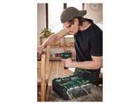 Σετ δραπανοκατσάβιδου Μπαταρίας PARKSIDE 12V »PBSA 12 E4«, με μπαταρία και φορτιστή