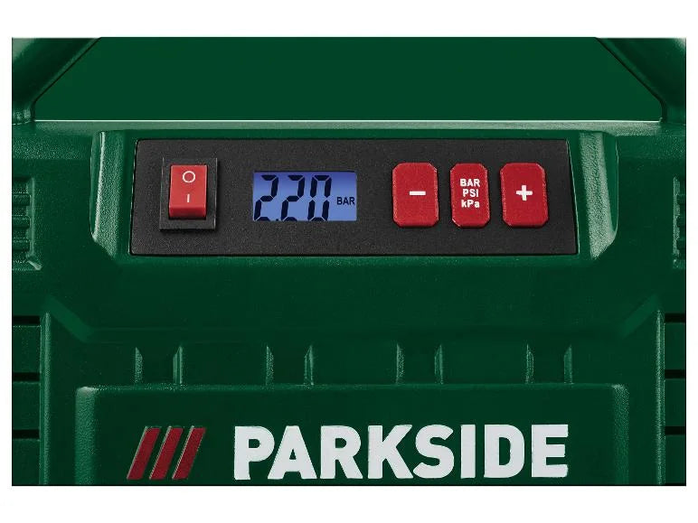 🌬Φορητός Αεροσυμπιεστής PARKSIDE® με ψηφιακή οθόνη »PMK 150 A1«