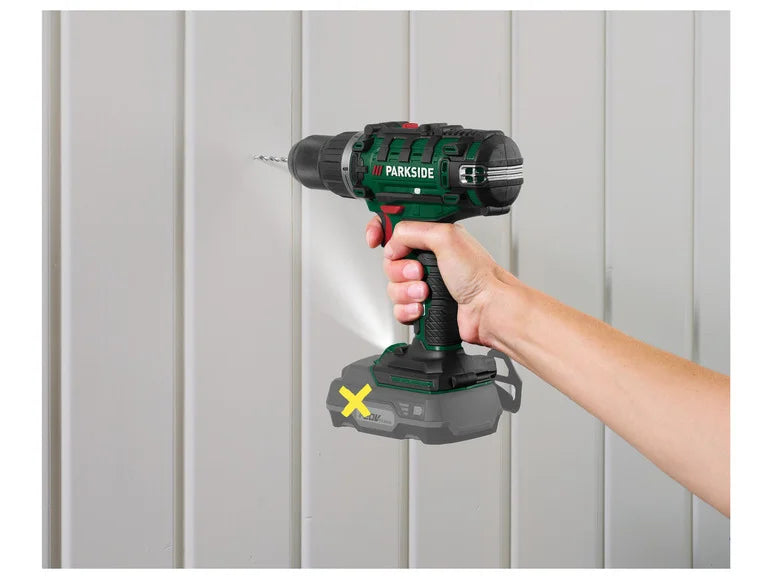 Τρυπάνι/κατσαβίδι μπαταρίας PARKSIDE® 20 V »PABS 20 Li I9«, χωρίς μπαταρία και φορτιστή