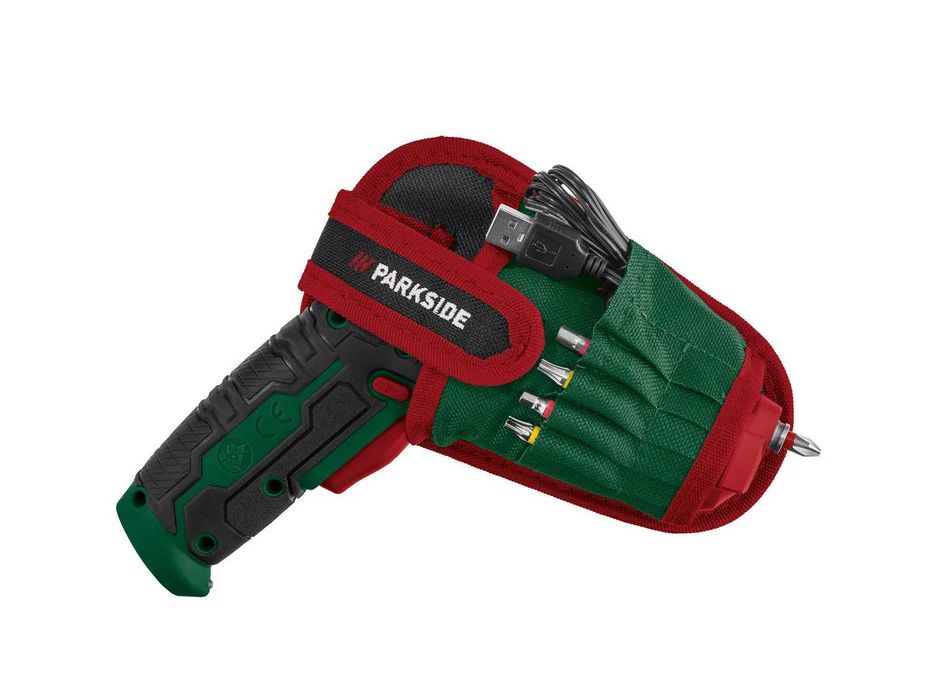 🔧 Parkside® Επαναφορτιζόμενο Κατσαβίδι 4V Rapidfire 2.2 — C