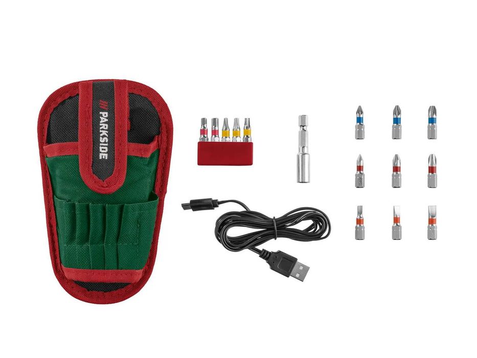 🔧 Parkside® Επαναφορτιζόμενο Κατσαβίδι 4V Rapidfire 2.2 — C